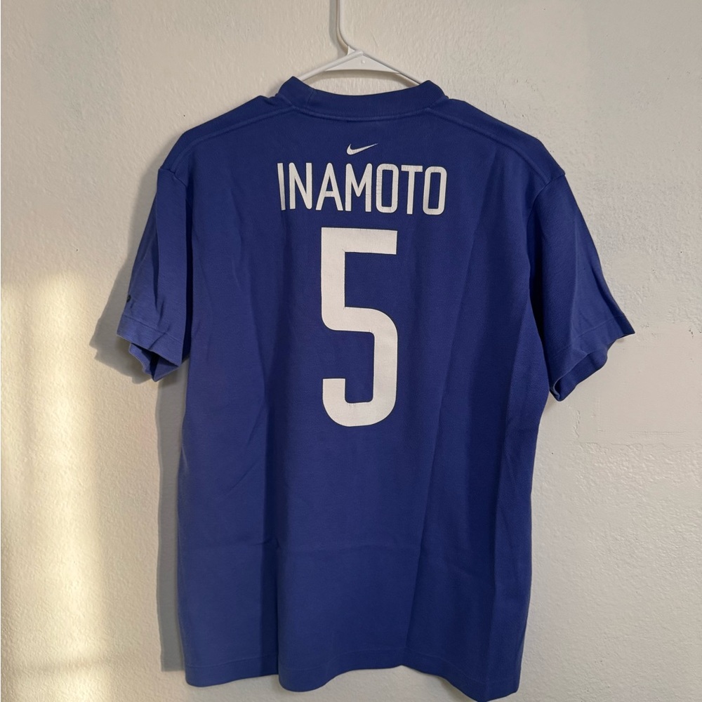 Nike Blue Soccer Jersey Short Sleeve
